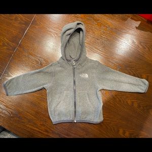 The North Face fleece hoody.